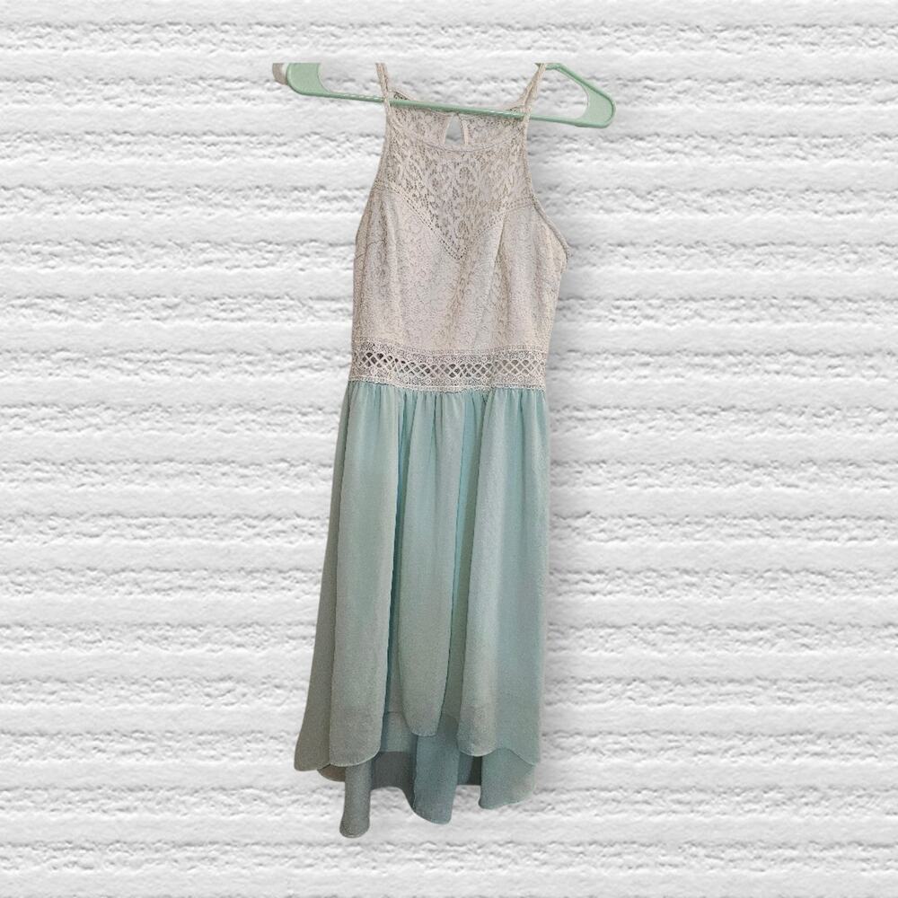 Day & Day Lace and Chiffon Sleeveless Dress